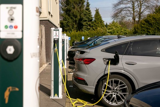 Tesla superchargers